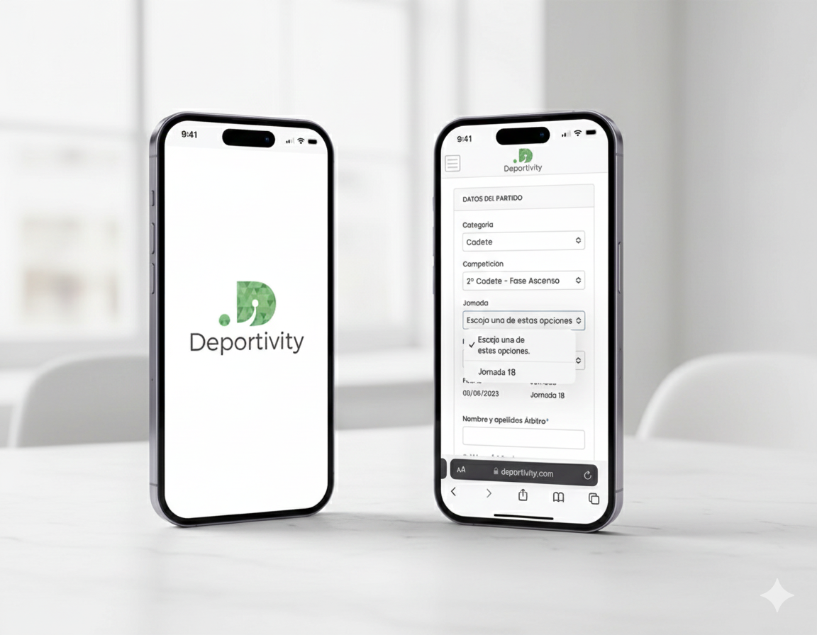Deportivity - App móvil para árbitros
