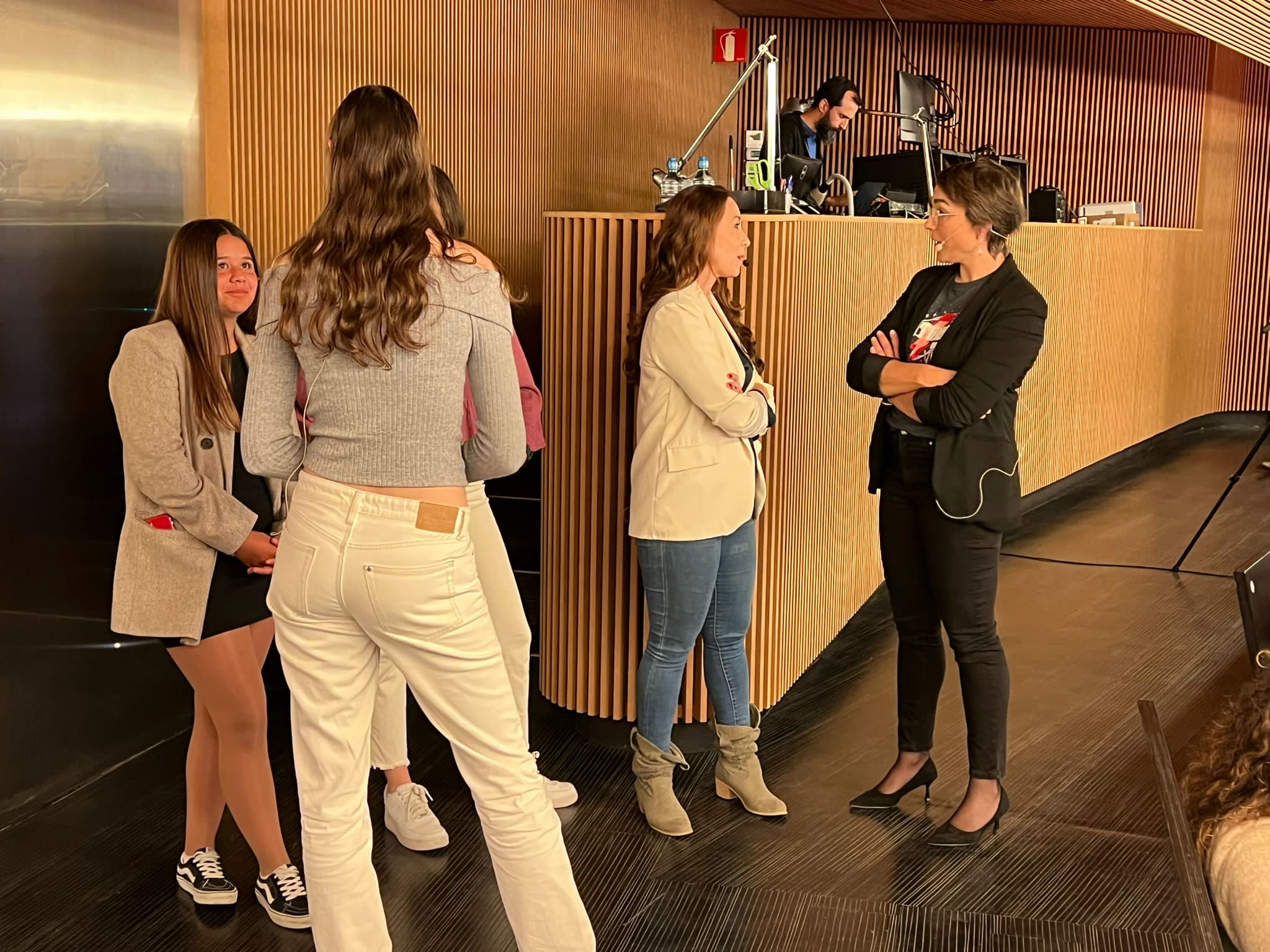 Deportistas referentes en el escenario