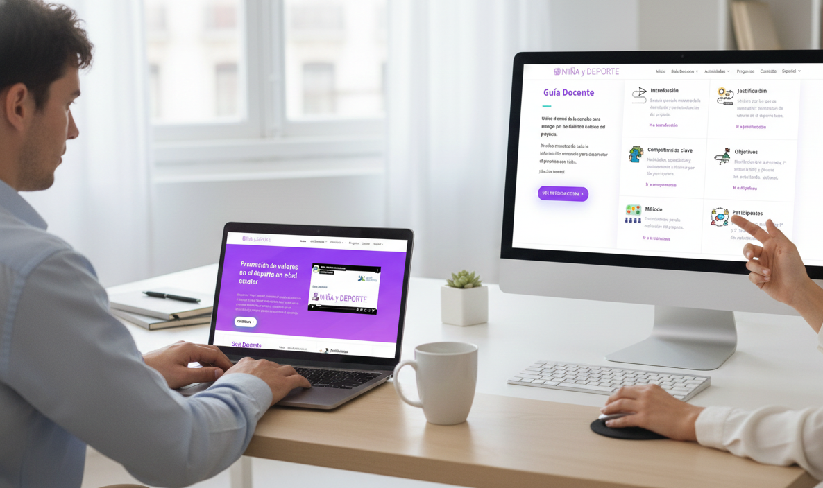 Plataforma Niña y Deporte