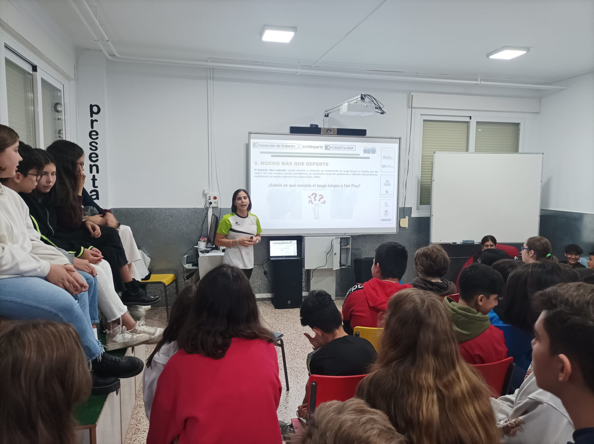 Programa de valores en acción